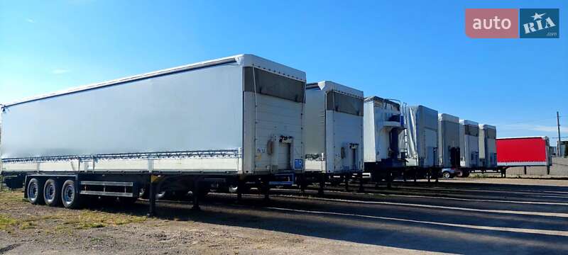 Тентованный борт (штора) - полуприцеп Schmitz Cargobull SAF 2013 в 