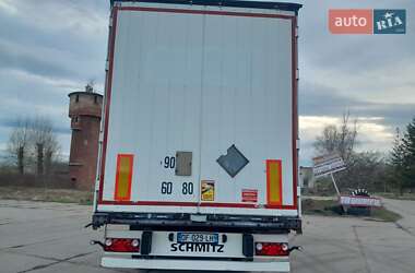 Тентованный борт (штора) - полуприцеп Schmitz Cargobull SAF 2014 в 