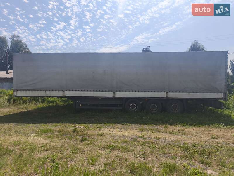 Тентованный борт (штора) - полуприцеп Schmitz Cargobull SAF 2004 в Чернигове фото Тентованный борт (штора) - полуприцеп Schmitz Cargobull SAF 2004 в Чернигове