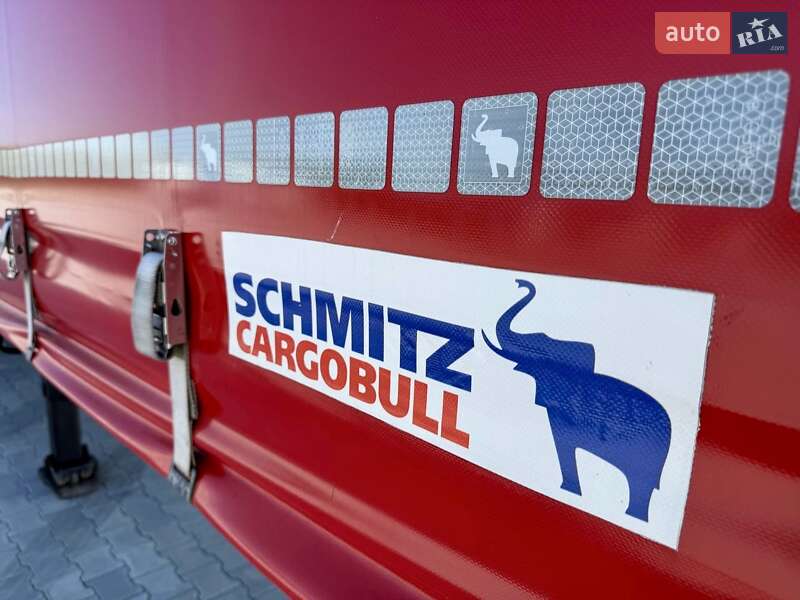 Тентованный борт (штора) - полуприцеп Schmitz Cargobull SAF 2017 в Дубно