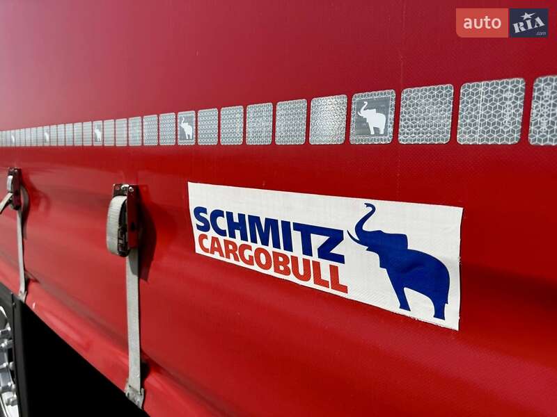 Тентованный борт (штора) - полуприцеп Schmitz Cargobull SAF 2017 в Дубно