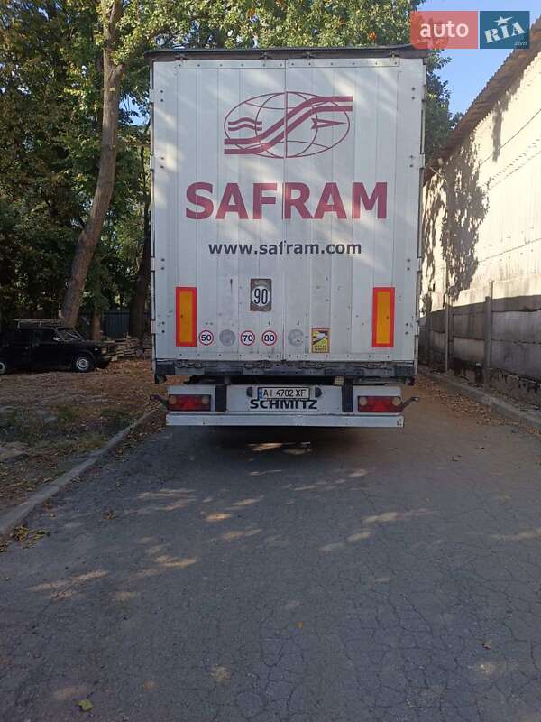 Тентованный борт (штора) - прицеп Schmitz Cargobull SAF 2008 в Броварах