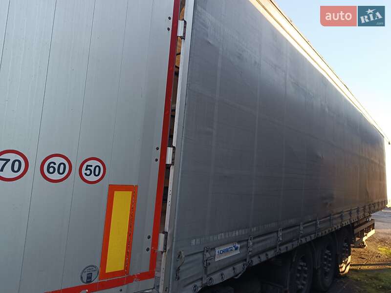 Тентований борт (штора) - прицеп Schmitz Cargobull SAF 2012 в Іршаві фото 2 Тентований борт (штора) - прицеп Schmitz Cargobull SAF 2012 в Іршаві