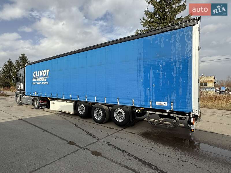 Тентований борт (штора) - напівпричіп Schmitz Cargobull SAF 2006 в Надвірній