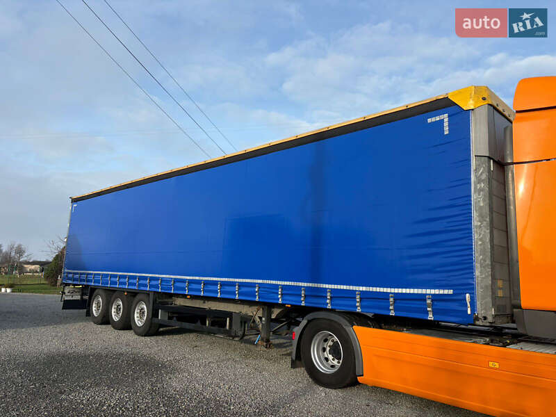 Тентованный борт (штора) - полуприцеп Schmitz Cargobull SAF 2016 в Житомире