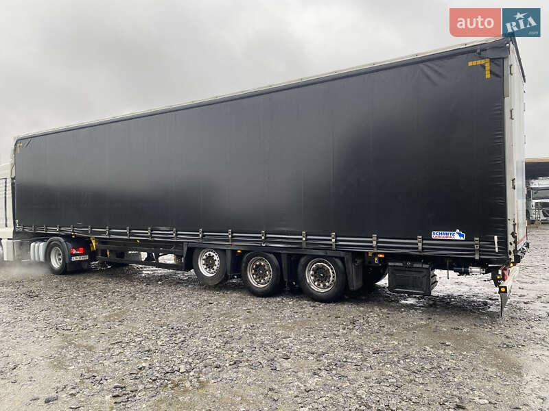 Тентований борт (штора) - напівпричіп Schmitz Cargobull SAF 2015 в Вінниці