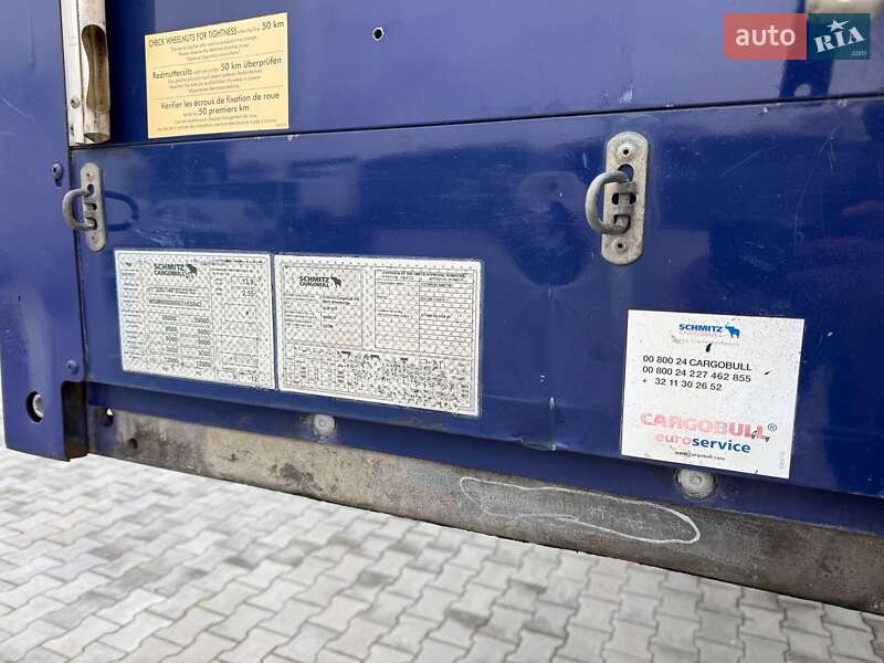 Тентований борт (штора) - напівпричіп Schmitz Cargobull SAF 2013 в Дубні фото 9 Тентований борт (штора) - напівпричіп Schmitz Cargobull SAF 2013 в Дубні