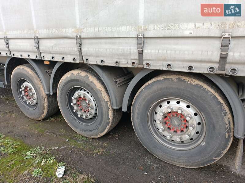 Тентованный борт (штора) - прицеп Schmitz Cargobull SAF 2012 в Ужгороде