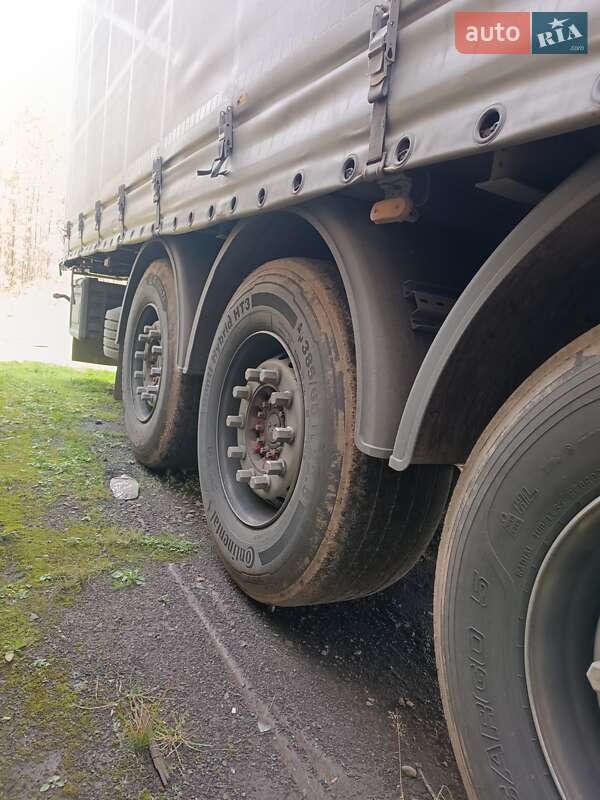 Тентованный борт (штора) - прицеп Schmitz Cargobull SAF 2012 в Ужгороде