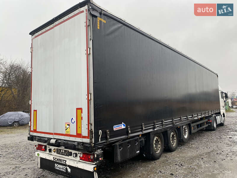 Тентований борт (штора) - напівпричіп Schmitz Cargobull SAF 2015 в Вінниці фото 2 Тентований борт (штора) - напівпричіп Schmitz Cargobull SAF 2015 в Вінниці