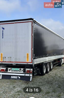 Тентованный борт (штора) - полуприцеп Schmitz Cargobull SAF 2014 в Ровно
