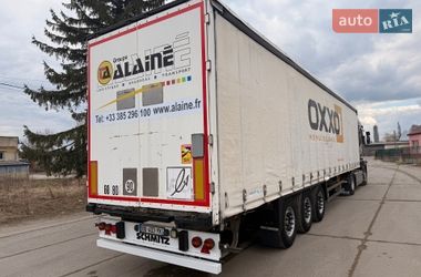 Тентованный борт (штора) - полуприцеп Schmitz Cargobull SAF 2005 в Надворной