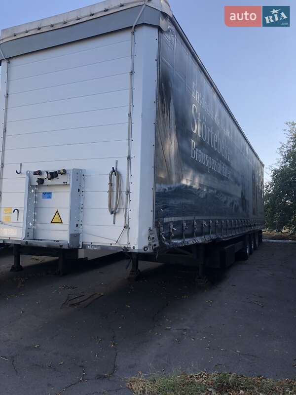 Тентований борт (штора) - напівпричіп Schmitz Cargobull SCB S3B 2016 в Рівному