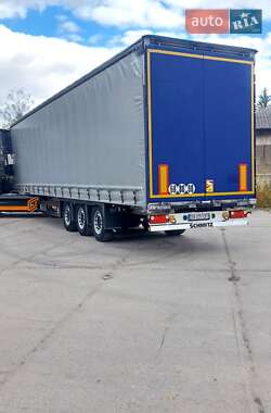 Тентованный борт (штора) - полуприцеп Schmitz Cargobull SCB S3B 2015 в  фото 2 Тентованный борт (штора) - полуприцеп Schmitz Cargobull SCB S3B 2015 в