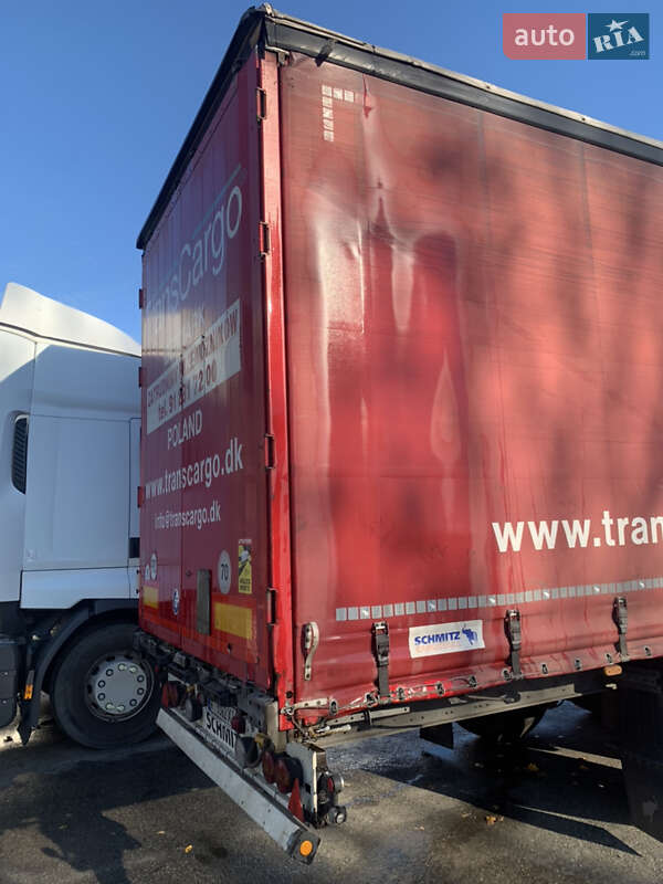 Тентований борт (штора) - напівпричіп Schmitz Cargobull SCB S3T 2014 в Києві