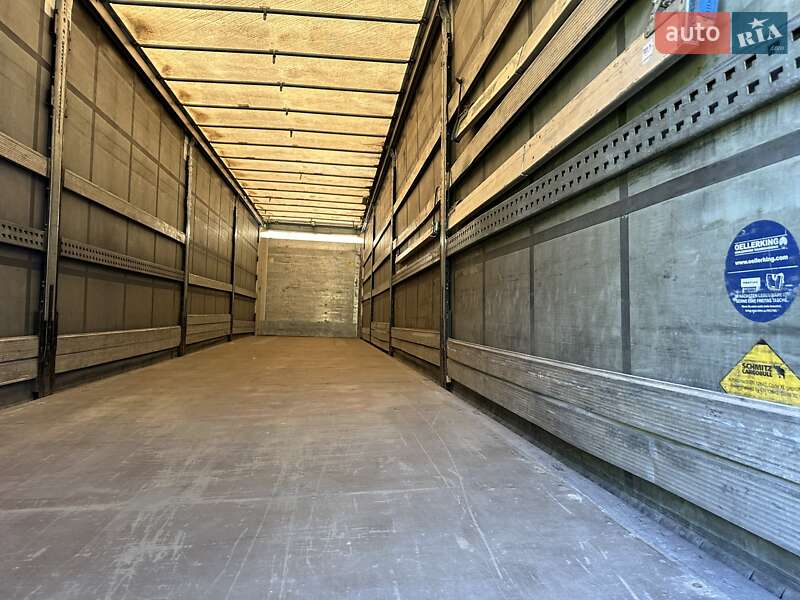 Тентований борт (штора) - напівпричіп Schmitz Cargobull SCB S3T 2016 в Калуші