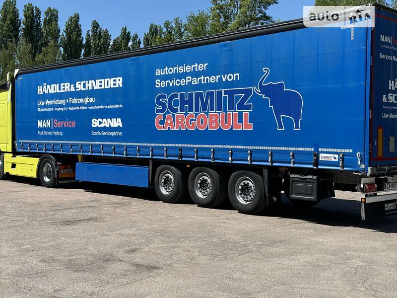 Тентованный борт (штора) - полуприцеп Schmitz Cargobull SCB S3T 2017 в Житомире