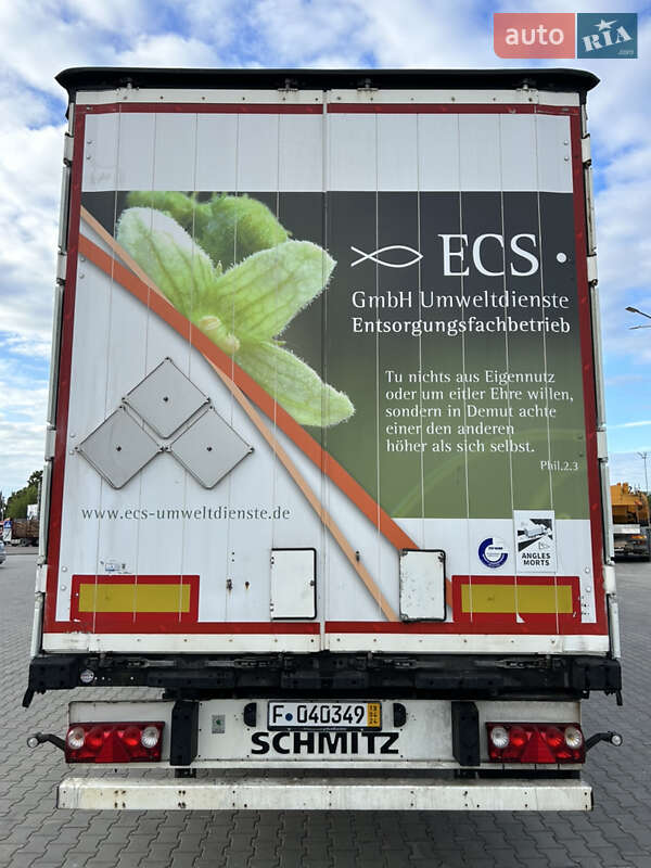 Тентований борт (штора) - напівпричіп Schmitz Cargobull SCB S3T 2015 в Луцьку