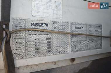 Тентованный борт (штора) - полуприцеп Schmitz Cargobull SCB S3T 2013 в 