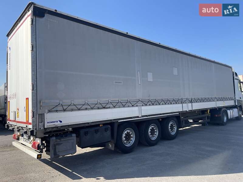 Тентований борт (штора) - напівпричіп Schmitz Cargobull SCB S3T 2015 в Вінниці