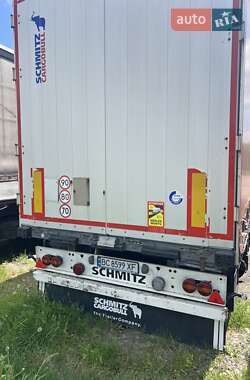 Тентованный борт (штора) - полуприцеп Schmitz Cargobull SCB S3T 2014 в 