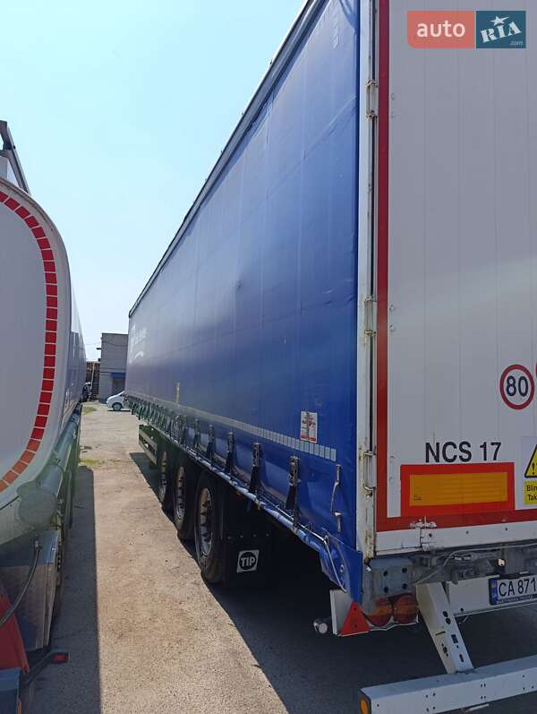 Тентований борт (штора) - напівпричіп Schmitz Cargobull SCB S3T 2014 в Черкасах