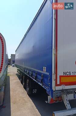 Тентований борт (штора) - напівпричіп Schmitz Cargobull SCB S3T 2014 в 