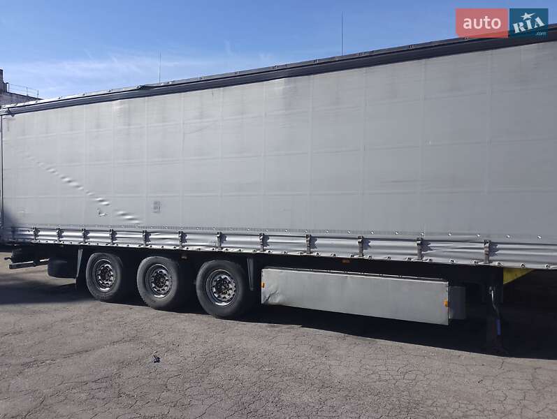 Тентований борт (штора) - напівпричіп Schmitz Cargobull SCB S3T 2014 в 