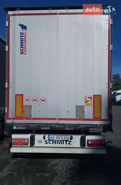 Тентований борт (штора) - напівпричіп Schmitz Cargobull SCB S3T 2014 в 