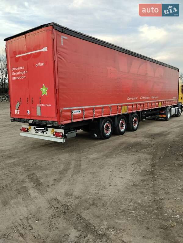 Тентованный борт (штора) - полуприцеп Schmitz Cargobull SCB S3T 2015 в Шептицькому