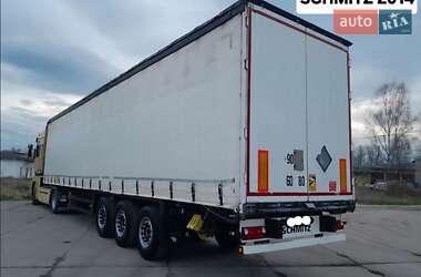 Тентований борт (штора) - напівпричіп Schmitz Cargobull SCB S3T 2014 в 