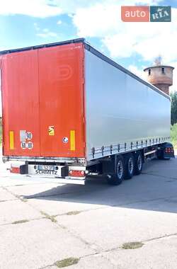 Тентований борт (штора) - напівпричіп Schmitz Cargobull SCB S3T 2014 в 