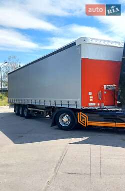 Тентований борт (штора) - напівпричіп Schmitz Cargobull SCB S3T 2014 в 