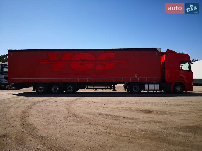 Тентований борт (штора) - напівпричіп Schmitz Cargobull SCB S3T 2016 в Кам'янському