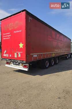 Тентований борт (штора) - напівпричіп Schmitz Cargobull SCB S3T 2017 в 