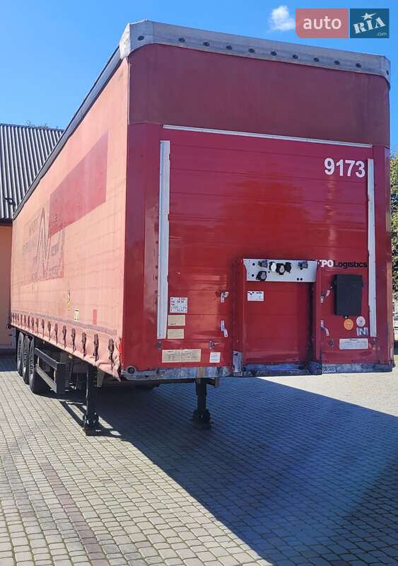 Тентованный борт (штора) - полуприцеп Schmitz Cargobull SCB S3T 2012 в Бориславе фото 2 Тентованный борт (штора) - полуприцеп Schmitz Cargobull SCB S3T 2012 в Бориславе