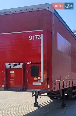 Тентований борт (штора) - напівпричіп Schmitz Cargobull SCB S3T 2012 в 