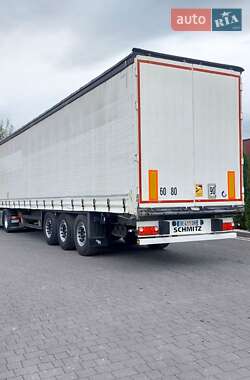 Тентованный борт (штора) - полуприцеп Schmitz Cargobull SCB S3T 2014 в 