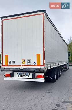 Тентованный борт (штора) - полуприцеп Schmitz Cargobull SCB S3T 2014 в 