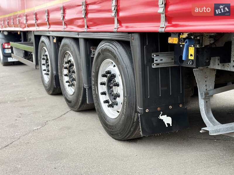 Тентованный борт (штора) - полуприцеп Schmitz Cargobull SCB S3T 2017 в Ровно