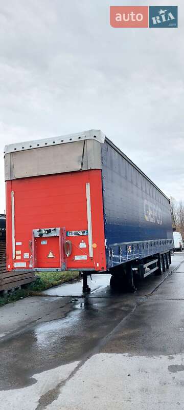 Тентований борт (штора) - напівпричіп Schmitz Cargobull SCB S3T 2012 в Надвірній