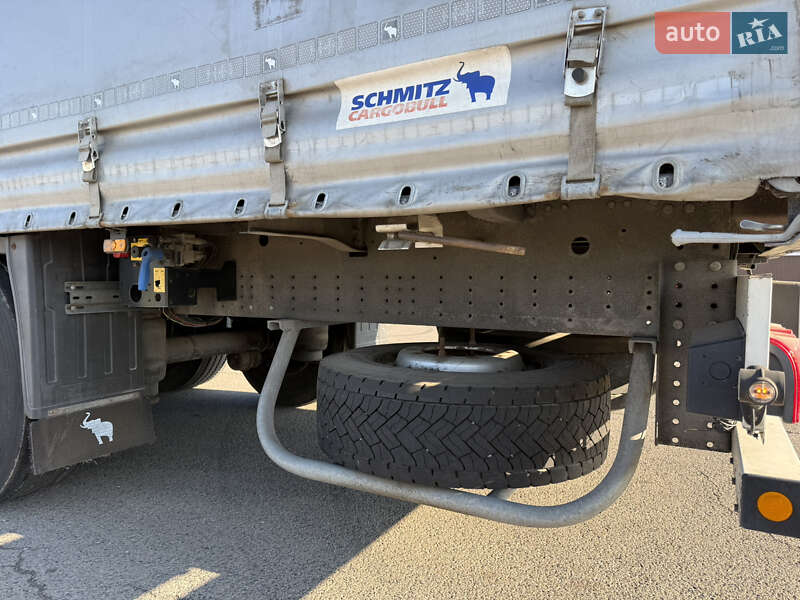 Тентований борт (штора) - напівпричіп Schmitz Cargobull SCB S3T 2016 в Луцьку