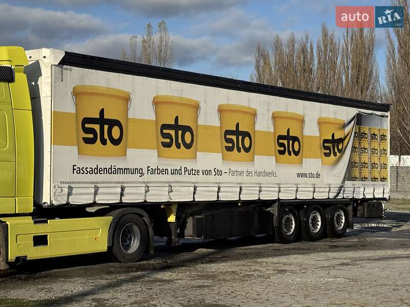 Тентований борт (штора) - напівпричіп Schmitz Cargobull SCB S3T 2015 в Житомирі