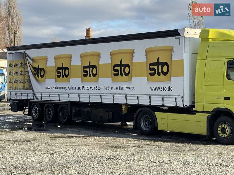 Тентований борт (штора) - напівпричіп Schmitz Cargobull SCB S3T 2015 в Житомирі