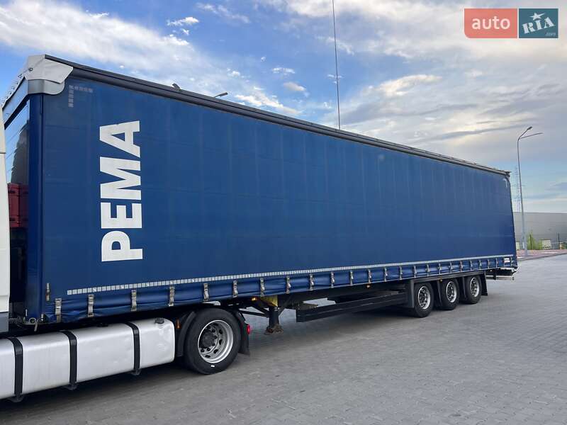 Тентований борт (штора) - напівпричіп Schmitz Cargobull SCB S3T 2017 в Луцьку