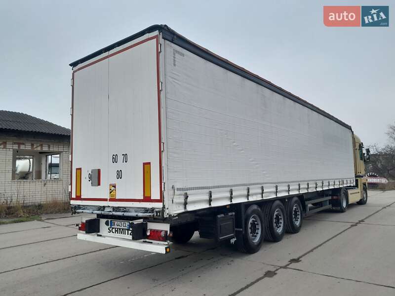 Тентований борт (штора) - напівпричіп Schmitz Cargobull SCB S3T 2014 в Надвірній фото Тентований борт (штора) - напівпричіп Schmitz Cargobull SCB S3T 2014 в Надвірній