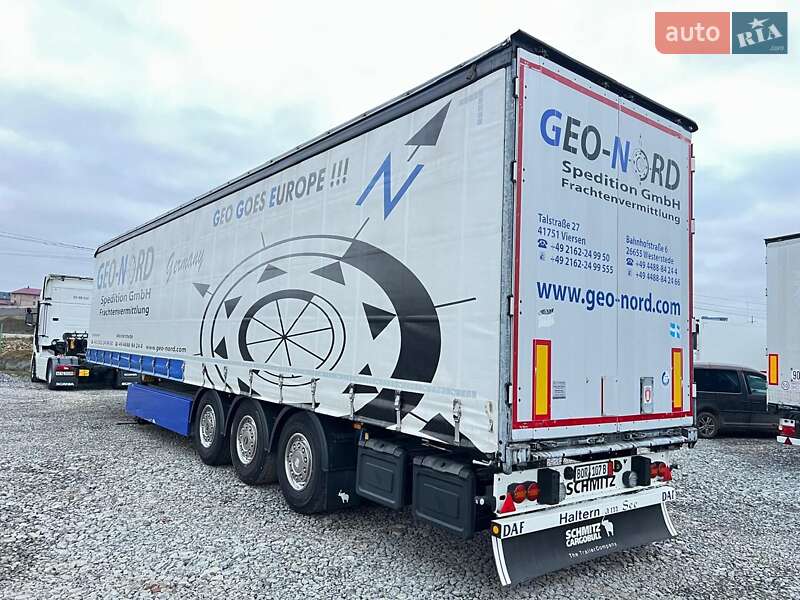 Тентованный борт (штора) - полуприцеп Schmitz Cargobull SCB S3T 2014 в Черновцах