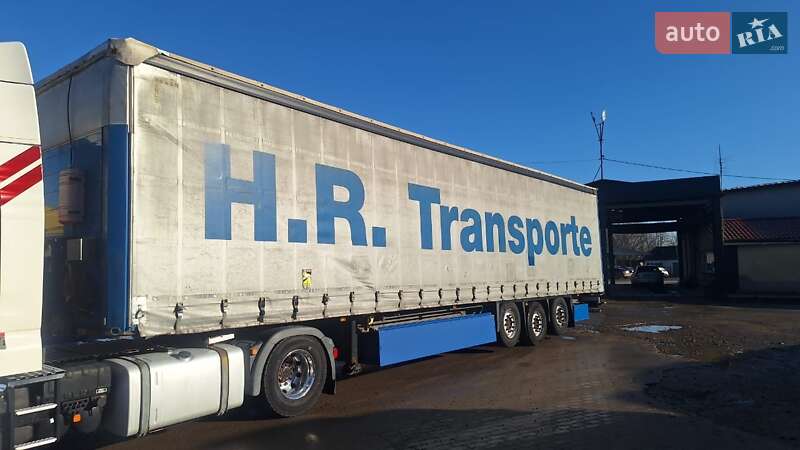 Тентований борт (штора) - напівпричіп Schmitz Cargobull SCB S3T 2014 в Калуші