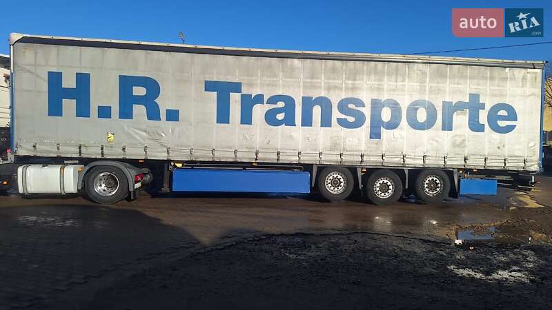 Тентований борт (штора) - напівпричіп Schmitz Cargobull SCB S3T 2014 в Калуші