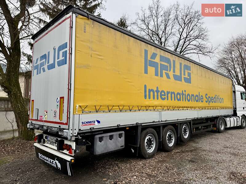 Тентованный борт (штора) - полуприцеп Schmitz Cargobull SCB S3T 2014 в Виннице
